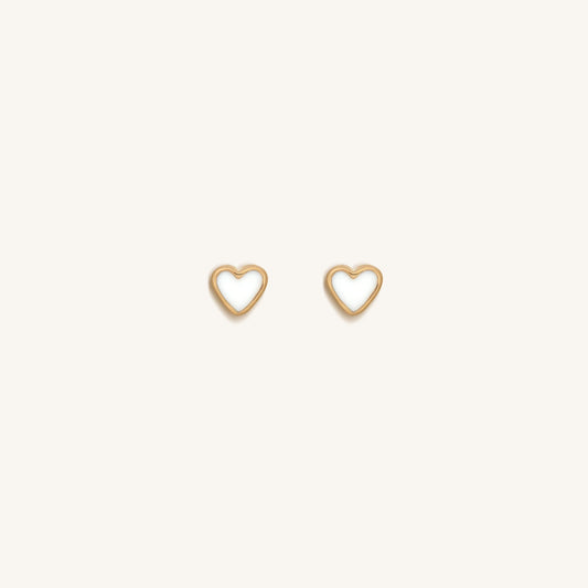 Profound Adoration Heart Earrings
