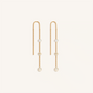 Eternal Hope Pearl Thread Earrings