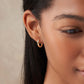 Flow of Energy - Gold Hoop Earrings