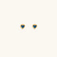Loving Vibes Blue Opal Heart Earrings