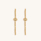 Divine Protection - Evil Eye Hoop Earrings