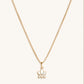 Emerging Beauty Lotus Pendant Necklace