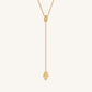 Gracious Guardian Gold Evil Eye & Hamsa Necklace