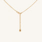 Starry Skies CZ Crystal Gold Necklace