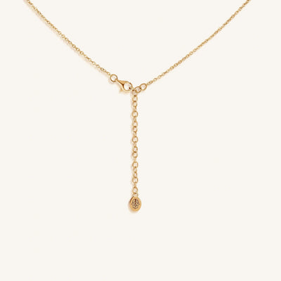 Starry Skies CZ Crystal Gold Necklace