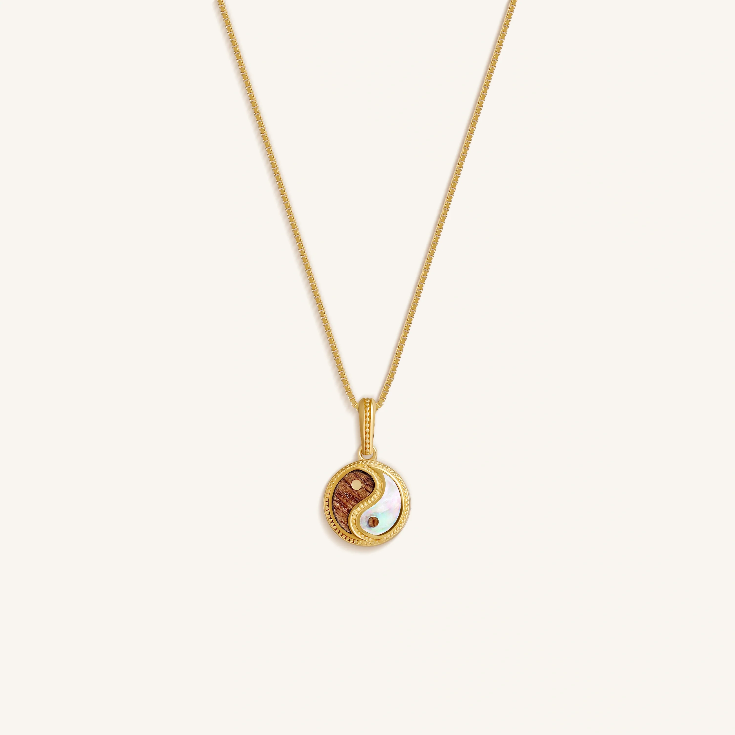 Dual Essence Yin Yang Harmony Necklace