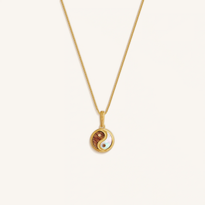 Dual Essence Yin Yang Harmony Necklace