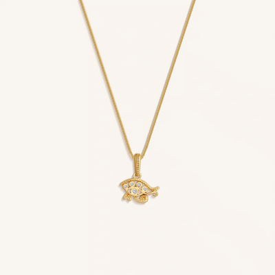 Divine Insight Eye of Horus Protection Necklace