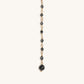 Unwavering Faith Cross - Hematite Rosary Necklace