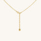 Graceful Abundance Gold Charm Necklace