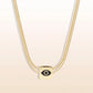 Protect & Balance - Mother of Pearl Evil Eye June Birthstone Necklace