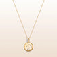 Nocturnal Power - Black Enamel Moon & Stars Necklace