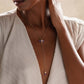 Divine Guidance - Amethyst Gold Evil Eye Necklace