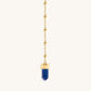 Sacred Integrity - Lapis Lazuli Gold Evil Eye Necklace