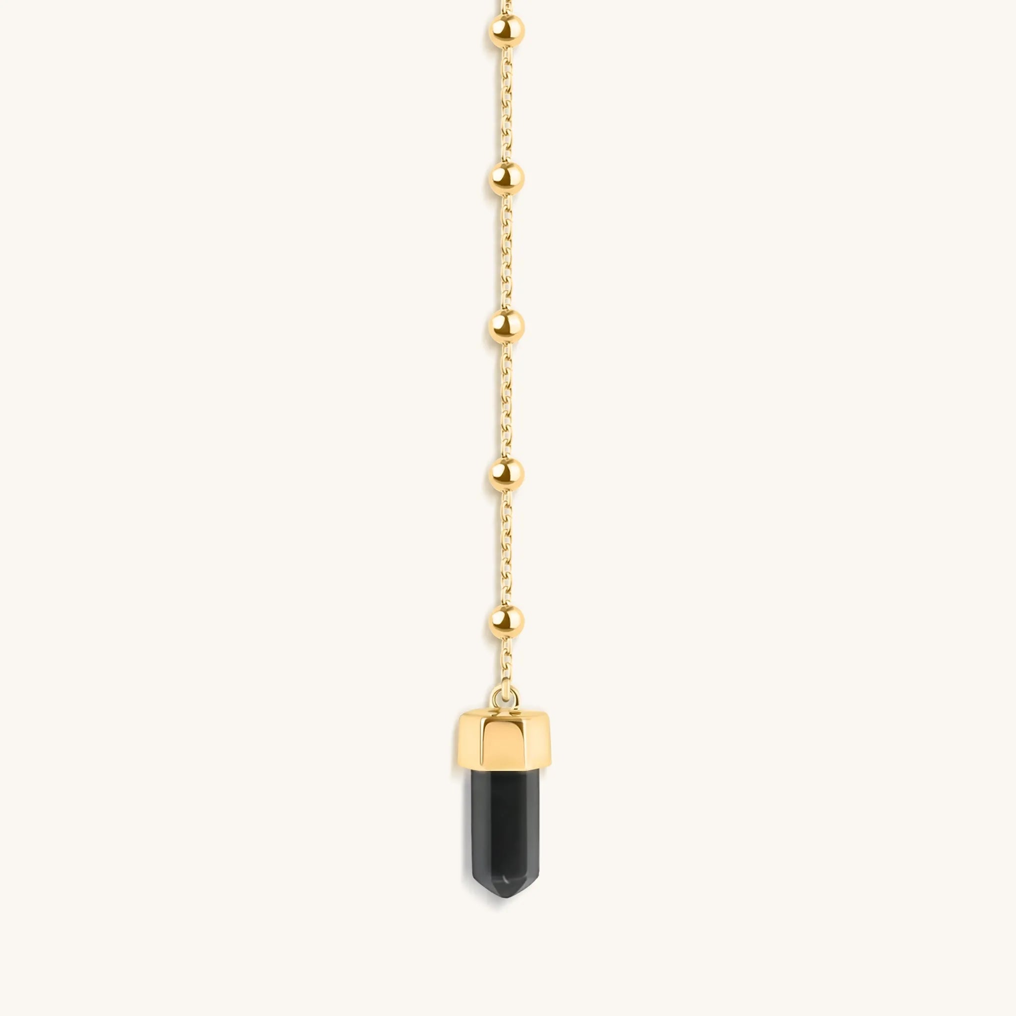 Creator of Positivity - Hematite Evil Eye Necklace