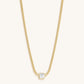 Protect & Balance - Mother of Pearl Evil Eye June Birthstone Necklace