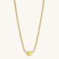 Awaken & Shine - Citrine Evil Eye November Birthstone Necklace