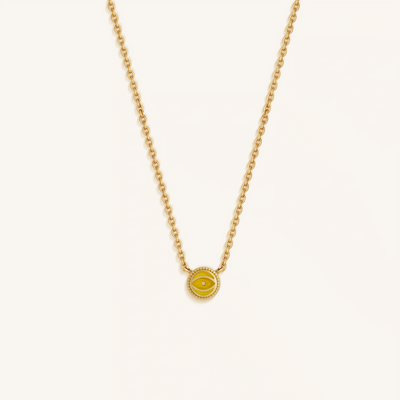 Sunbeam Radiance - Citrine November Birthstone Gold Necklace