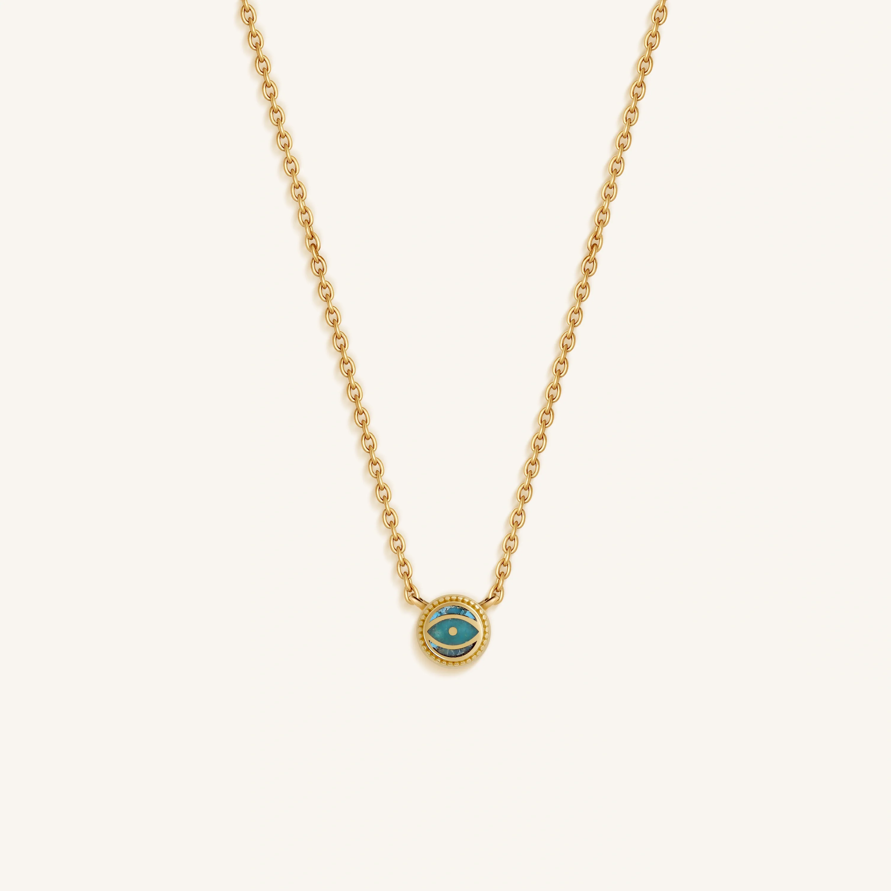 Horizon Spirit - Turquoise December Birthstone Gold Necklace