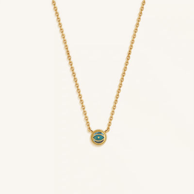 Horizon Spirit - Turquoise December Birthstone Gold Necklace