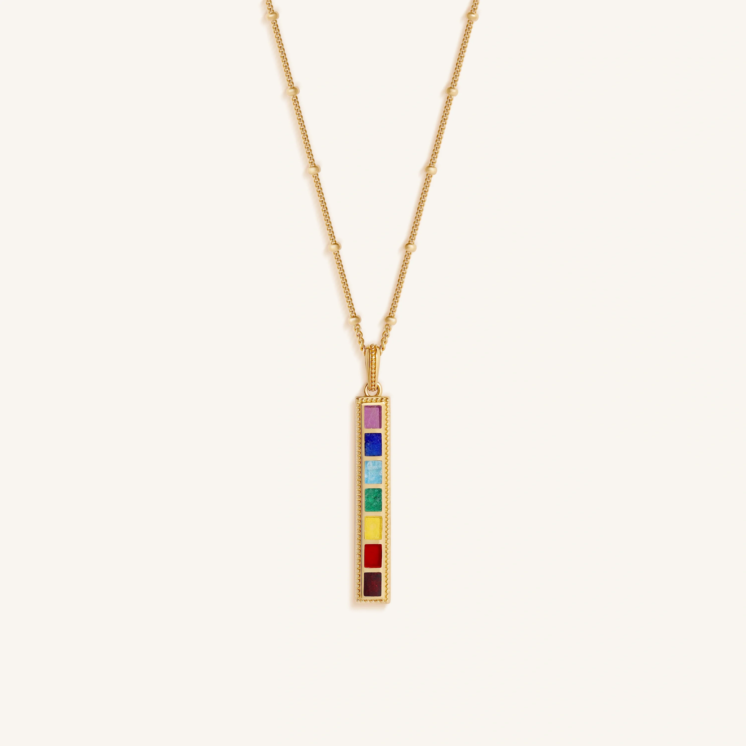 Sacred Flow – Seven Chakra Energy Necklace