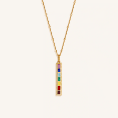 Sacred Flow – Seven Chakra Energy Necklace