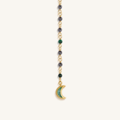 Moonlit Serenity Moon & Star Necklace