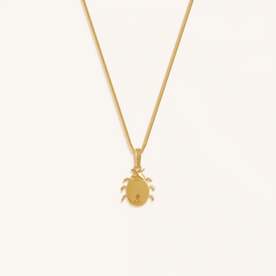 Ancient Keeper Jade Scarab Necklace