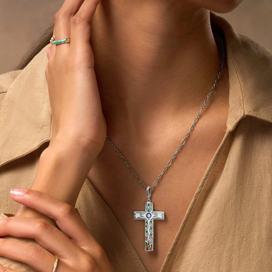 LIMITED EDITION: Divine Guidance Cross Charm Necklace