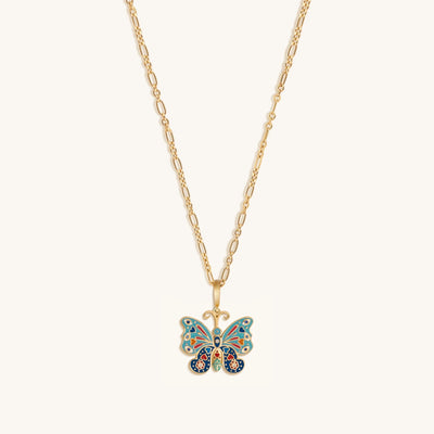 LIMITED EDITION: Vibrant Awakening Butterfly Charm Necklace