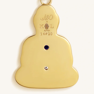 Radiant Stillness Buddha Charm Necklace