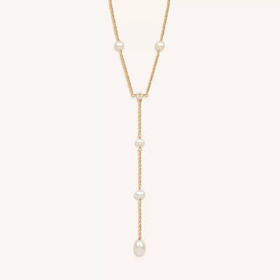 Spiritual Masterpiece Evil Eye Pearl Necklace