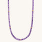 Divine Balance - Amethyst Hamsa Wrap Bracelet