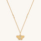Spontaneous Joy - Butterfly Pendant Necklace