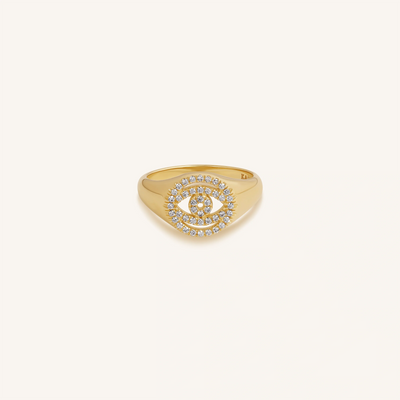 Pure Lustre Guardian Evil Eye Ring