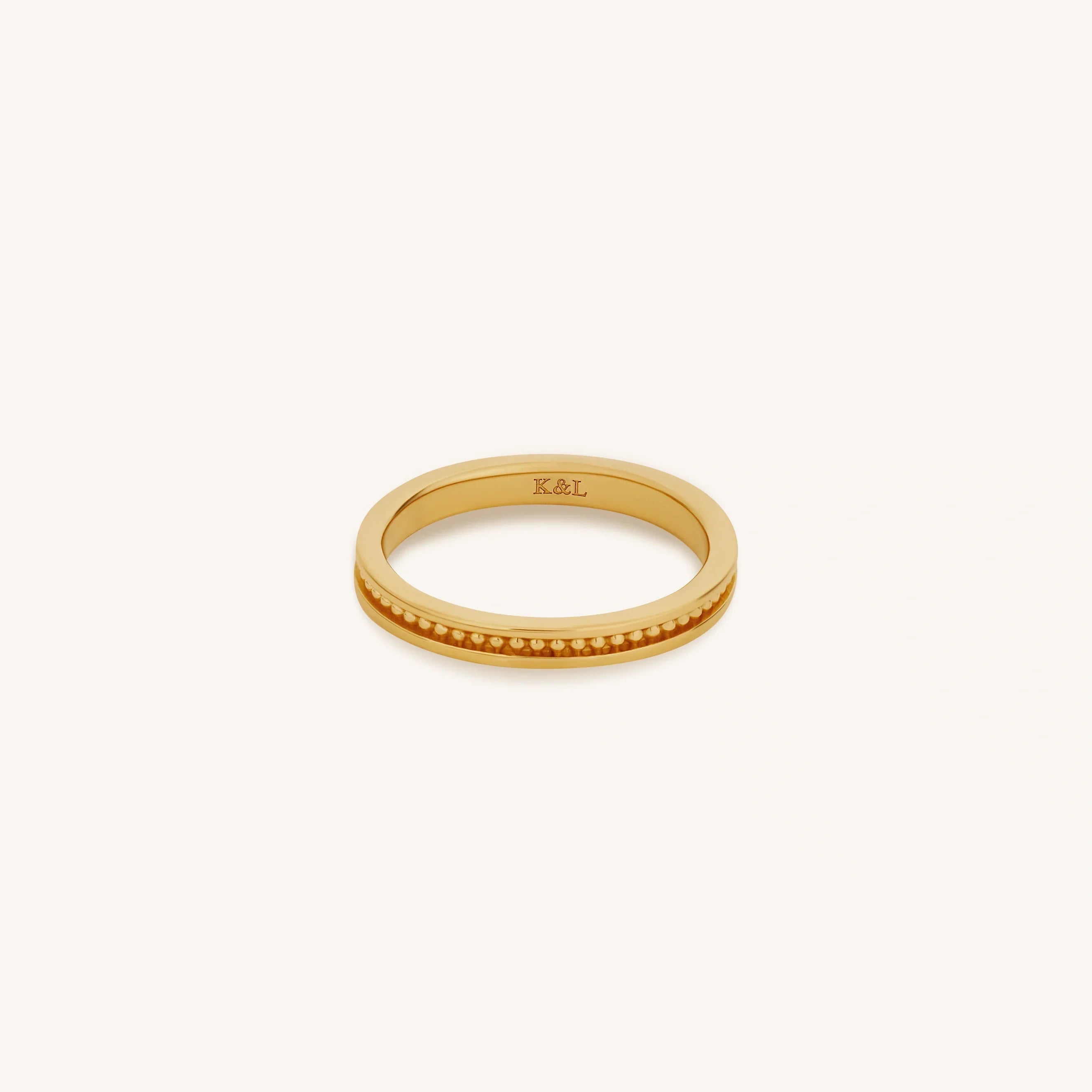 Intentional Mindset Gold Ring