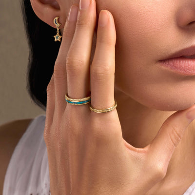 Intentional Mindset Gold Ring