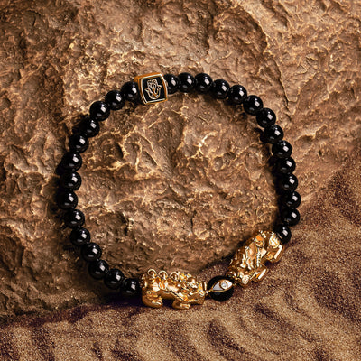 Courageous Ornament - Double Dragon Bracelet
