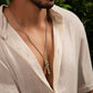 Powerful Guidance - Snake Skull Onyx Necklace