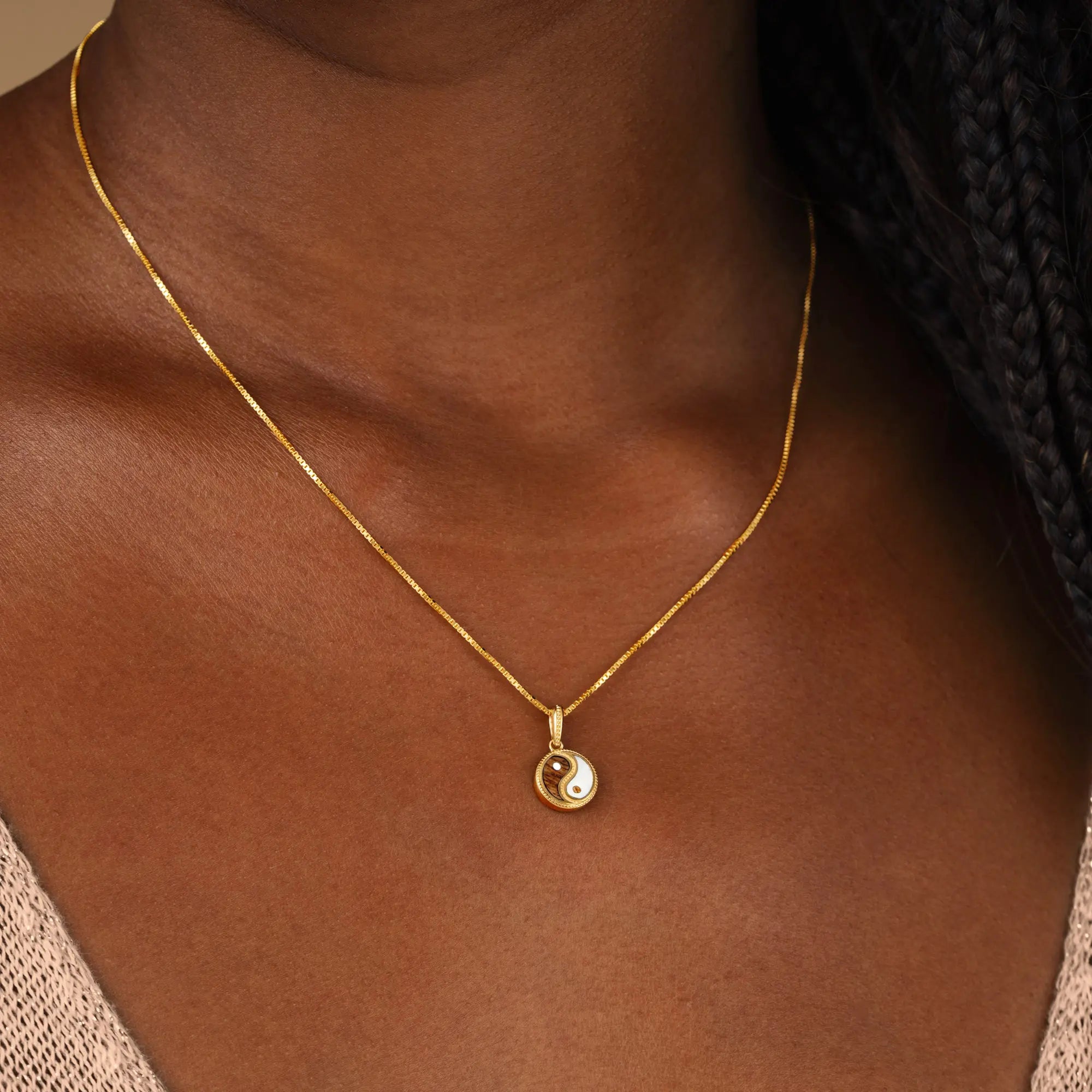 Dual Essence Yin Yang Harmony Necklace