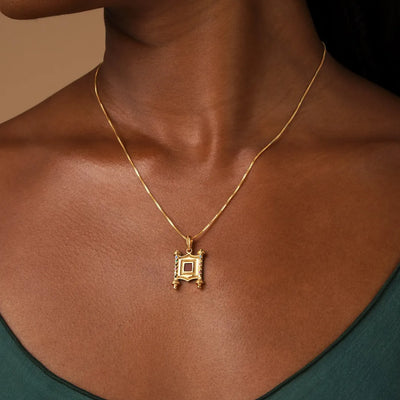 Prism of Faith 12 Tribes Gem Torah Nano Chip Necklace