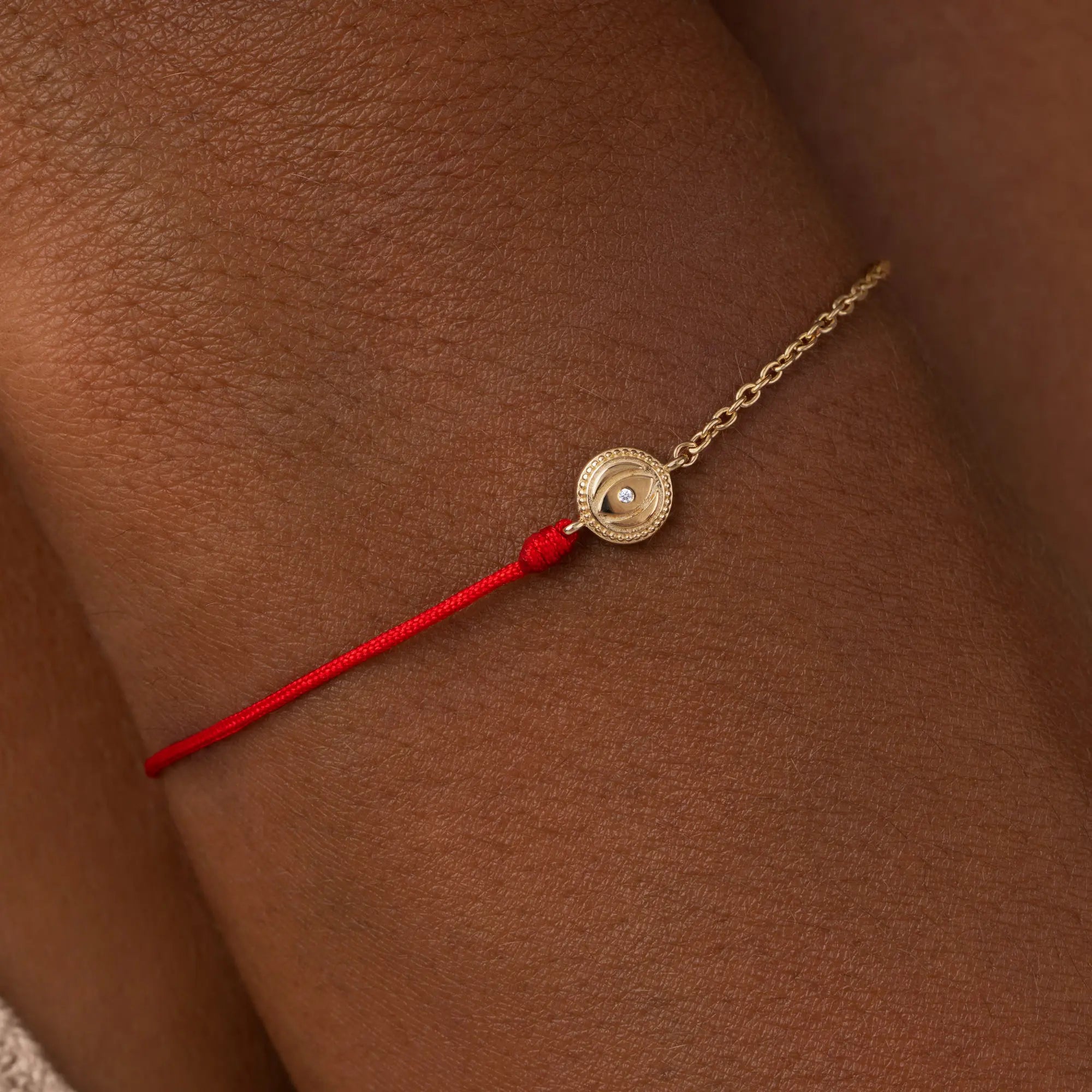 Radiant Safeguard Red Evil Eye Bracelet