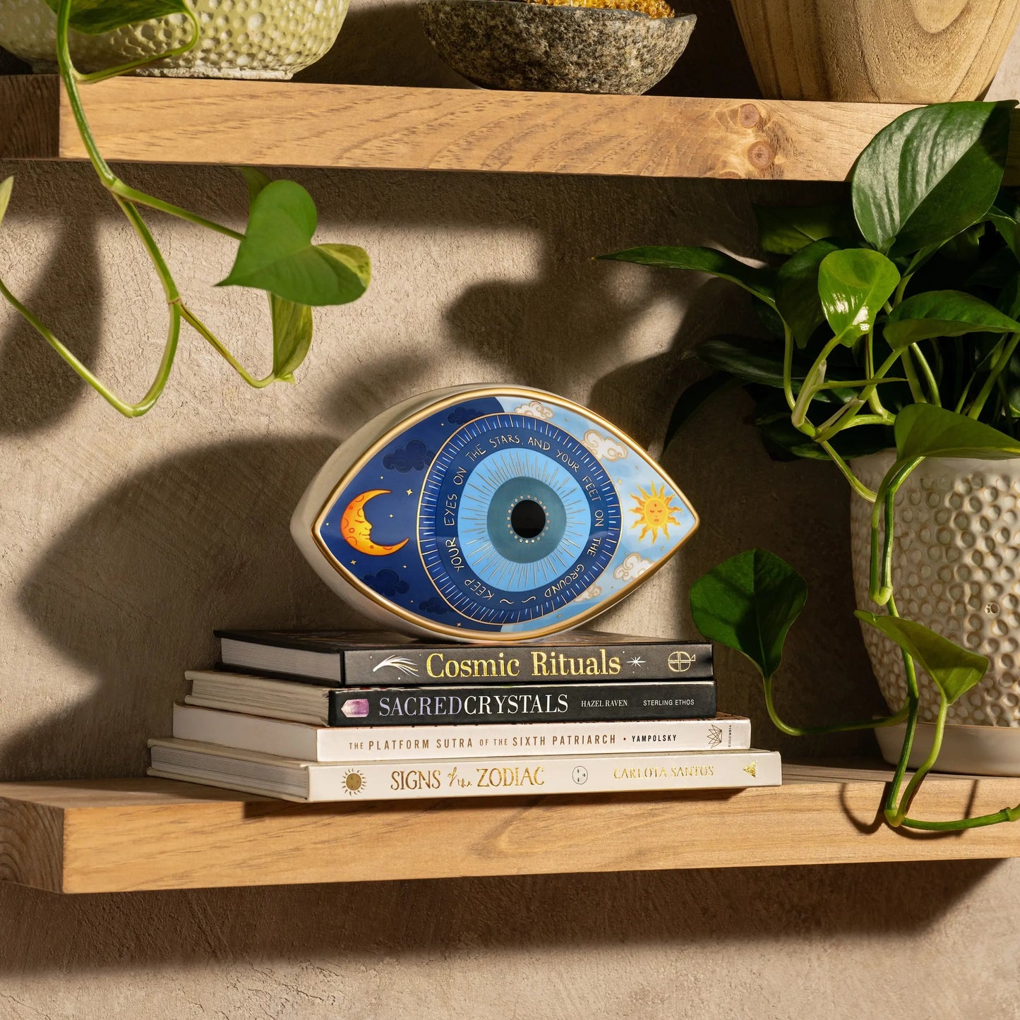 Enlivened Purpose Evil Eye Statue